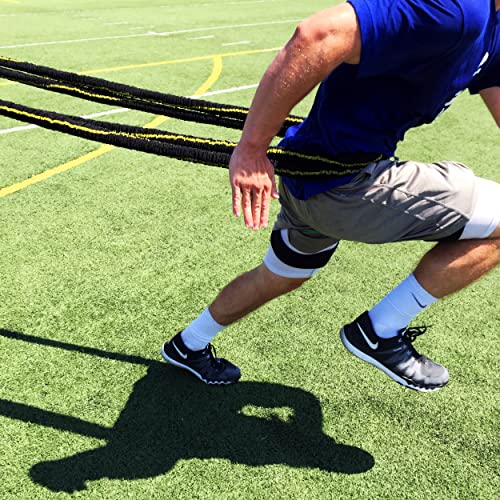 Kbands Victory Ropes - Up to 300 Pounds of Resistance for Anchored Or Release Acceleration Drills - Stretch Distance Up to 40 ft - view 3