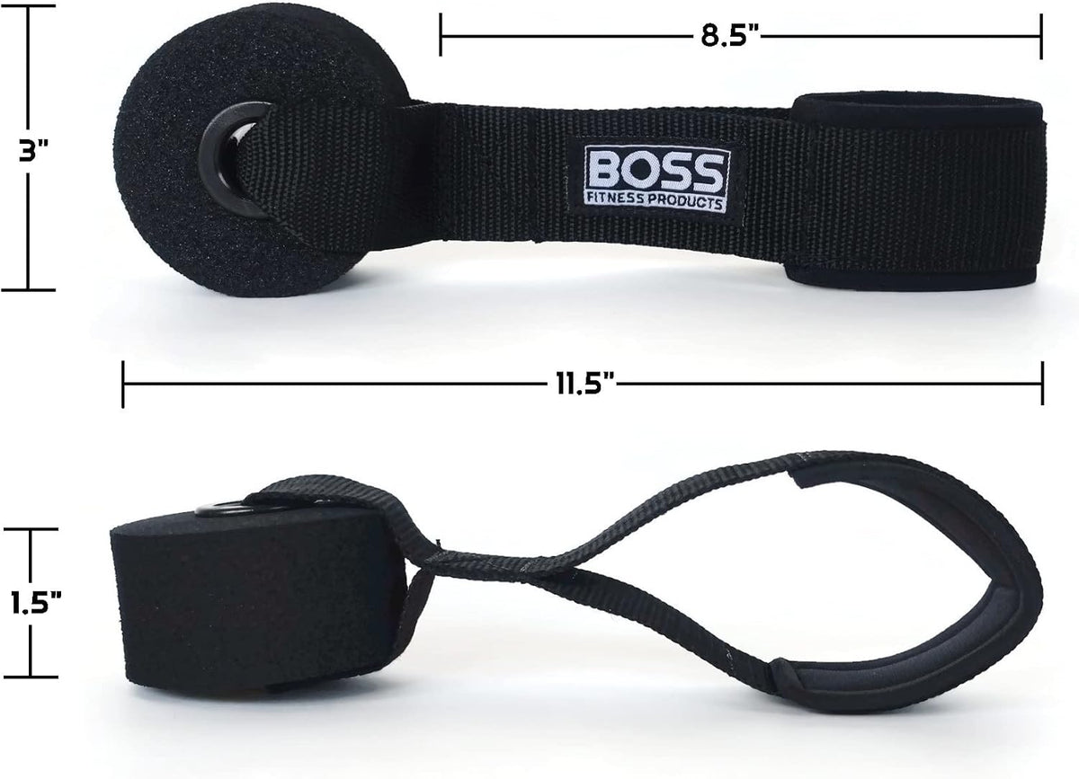 Extra large heavy duty door anchor - great for resistance bands, physical therapy bands, and closed loop bands - view 3