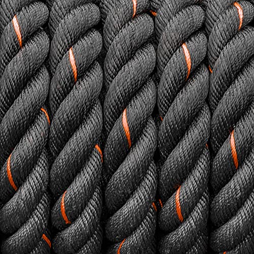 METIS Battle Ropes – Durable Fitness Ropes for Strength Training, 30ft/40ft/50ft Options – Ideal for Home Workouts & Gyms with Anti-Fray Handles - view 3