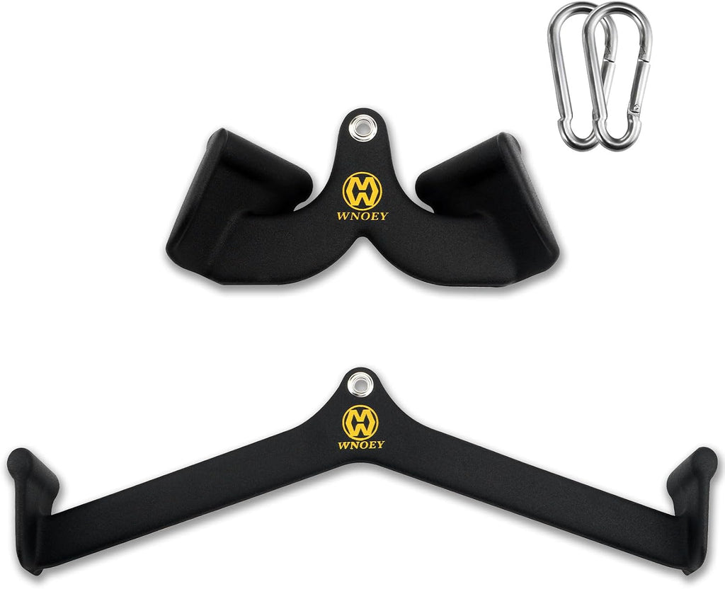 LAT Pulldown Attachment,Back Tricep Bar Strength Training,Handle Grips LAT Pull Down Bar Press Down Exercises,Cable Machine Accessories, Cable Back Attachments for Home Gym - view 8
