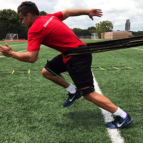 Kbands Victory Ropes - Up to 300 Pounds of Resistance for Anchored Or Release Acceleration Drills - Stretch Distance Up to 40 ft - view 5