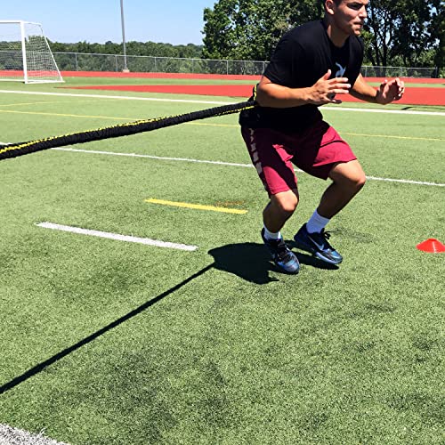 Kbands Victory Ropes - Up to 300 Pounds of Resistance for Anchored Or Release Acceleration Drills - Stretch Distance Up to 40 ft - view 6