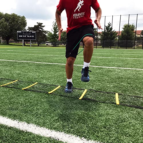 Kbands | Speed and Strength Leg Resistance Bands | Includes Speed 101 and Agility FX Digital Training Programs - Sizes for Youth, Intermediate, and Advanced Athletes - view 5
