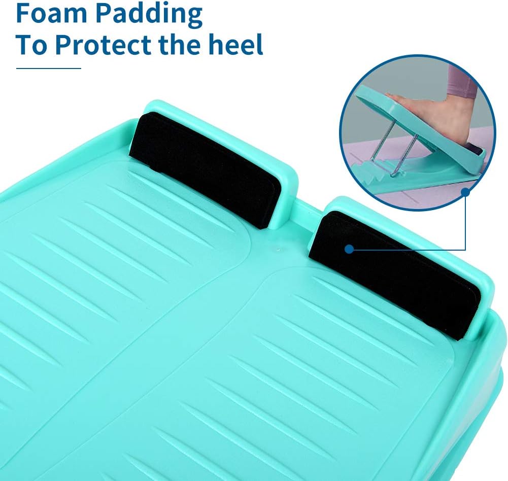 Slant board, calf stretcher ankle and foot incline board for stretching tight calves or plantar fasciitis adjustable 4 level (330 lb capacity), strength training equipment leg machines | stretching tight calves or plantar fasciitis, adjustable 4 level, 33 - view 8