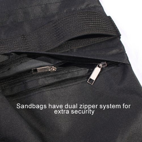SANDBAG Sand Bag SADDLEBAG Design Weight Bags for Photo Video Studio Stand by Kaezi Photography (Yellow - 4 Pack) - view 3