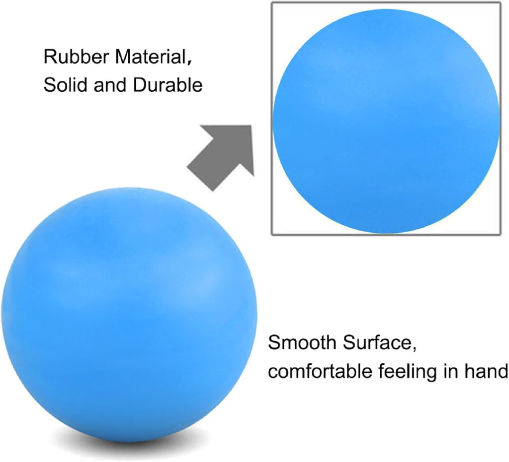 Massage Lacrosse Ball Therapy for Sore Muscles Myofascial Release | Shoulders, Neck, Back, Foot, Body, Deep Tissue, Trigger Point, Muscle Knots, Yoga - view 2