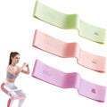 Resistance Bands for Working Out - 2/3/4 Pack Elastic Loop Exercise Band Set 15 25 35 50 lbs, Strength Training Stretching Home Gym Workout Bands for Pilates Yoga Leg Glute Arm Workout for Women Men
