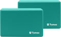 Non-Slip Yoga Blocks，High-Density EVA Foam 2 Pack for Yoga & Pilates | High-Density Support | Lightweight | EVA Foam | Non-Slip Stability | Free Yoga E-Book