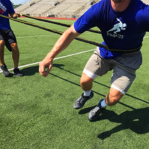 Kbands Victory Ropes - Up to 300 Pounds of Resistance for Anchored Or Release Acceleration Drills - Stretch Distance Up to 40 ft - view 2