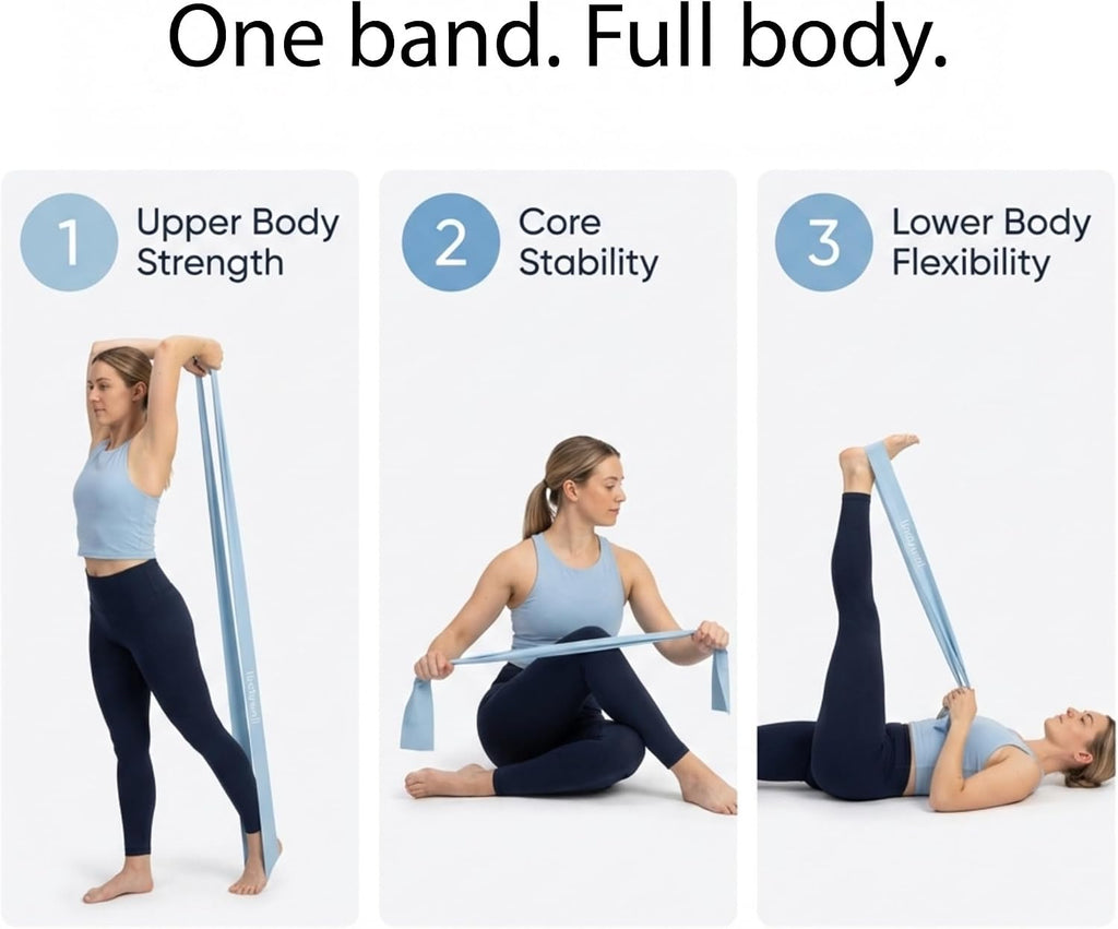 Ultimate Exercise Bands for Men & Women, Toned Glutes, Strength | Resistance bands for working out, achieve toned glutes, physical therapy, durable non-slip design to enhance physical workout - view 2