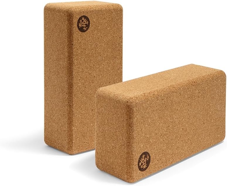 Yoga Block - Fine-Grain Block, Yoga Equipment, Home Gym Accessory, Pilates Tool, Lightweight for Travel, Extra Firm Workout Accessory with Comfortable Edges - view 6