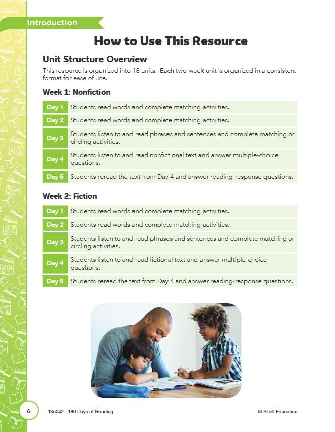 180 Days: Includes Reading, Writing, and Math for Kindergarten Practice Workbook for Classroom and Home, Cool and Fun Practice Created by Teachers - view 3