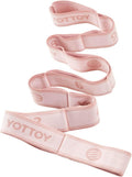 Yoga Strap and Resistance Bands-Exercise Elastic Bands for Working Out Women with 10 Loops-Perfect for Stretching and Physical Therapy