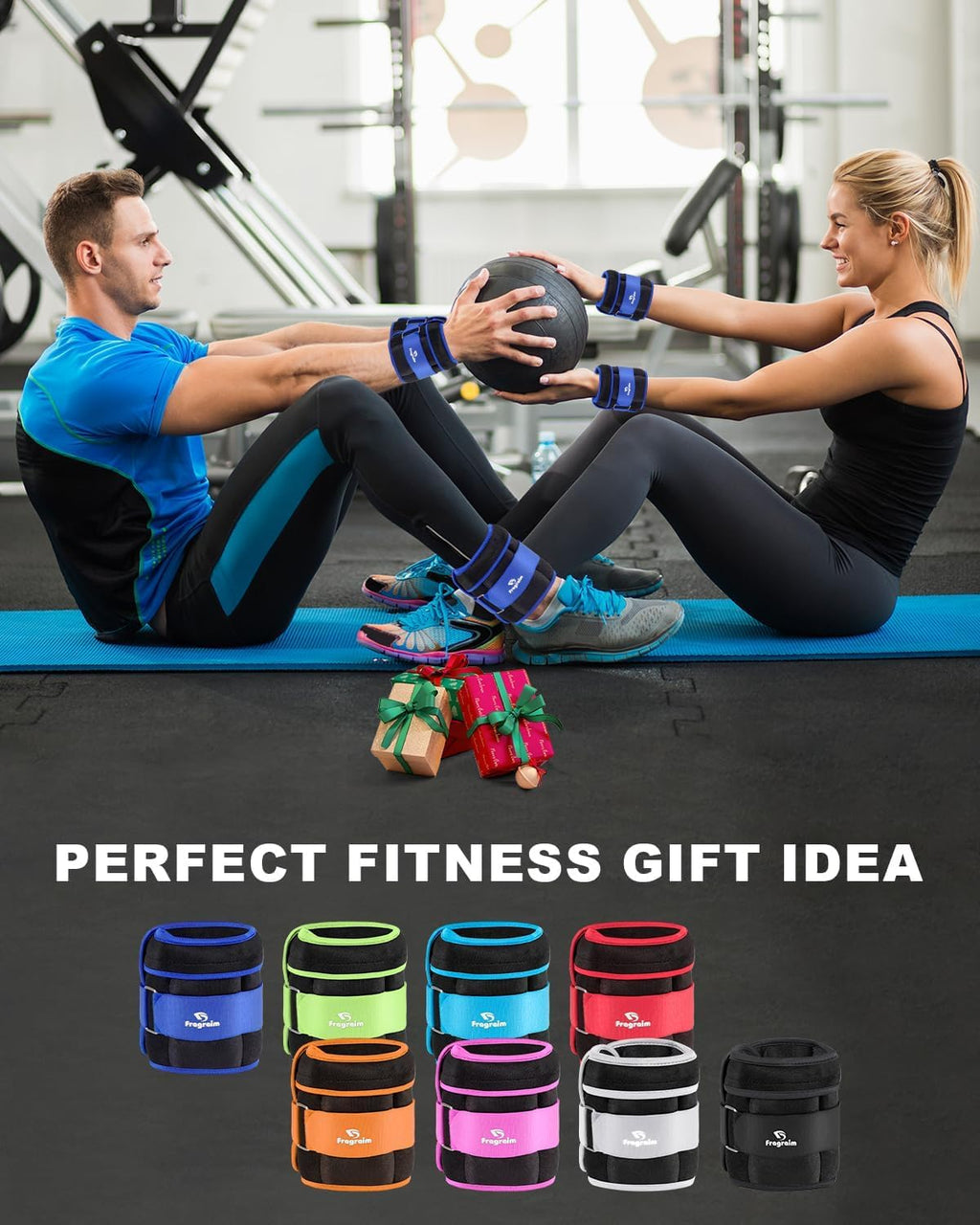 Adjustable ankle weights 1-3/4/5/6/8/10/12/15/20 lbs pair with removable weight for jogging, gymnastics, aerobics, physical therapy - view 6