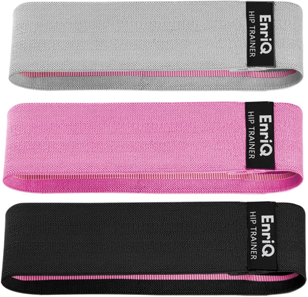 Booty Bands Fabric Resistance Bands for Legs and Butt - Non Slip Cloth Hip Bands Elastic Workout Bands - Activate Glutes and Thighs - Made of Premium Elastic Fabric - view 8