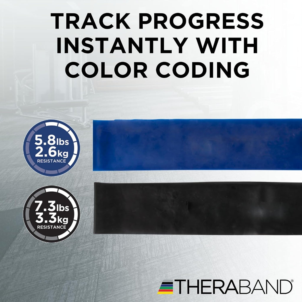 Resistance Bands Set, Elastic Bands for Exercise & Physical Therapy, Strength Training for Upper & Lower Body Fitness - view 2