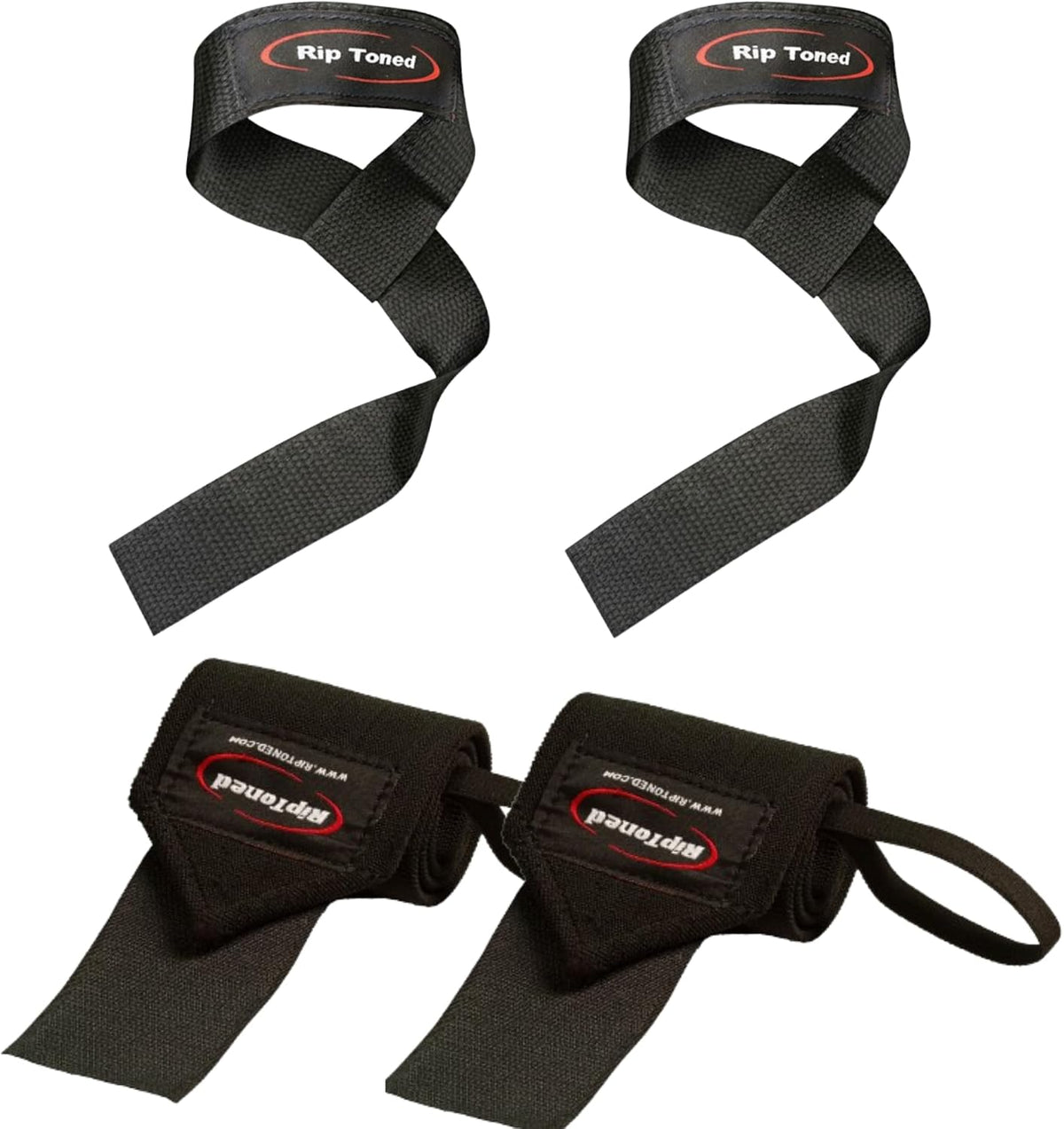 Wrist Wraps & Lifting Straps Combo – Dynamic Duo Push & Pull Support for Weightlifting – Wrist Support Wraps + Padded Grip Straps for Bench, Deadlifts, Rows & Pull-Ups (Men & Women) - view 8