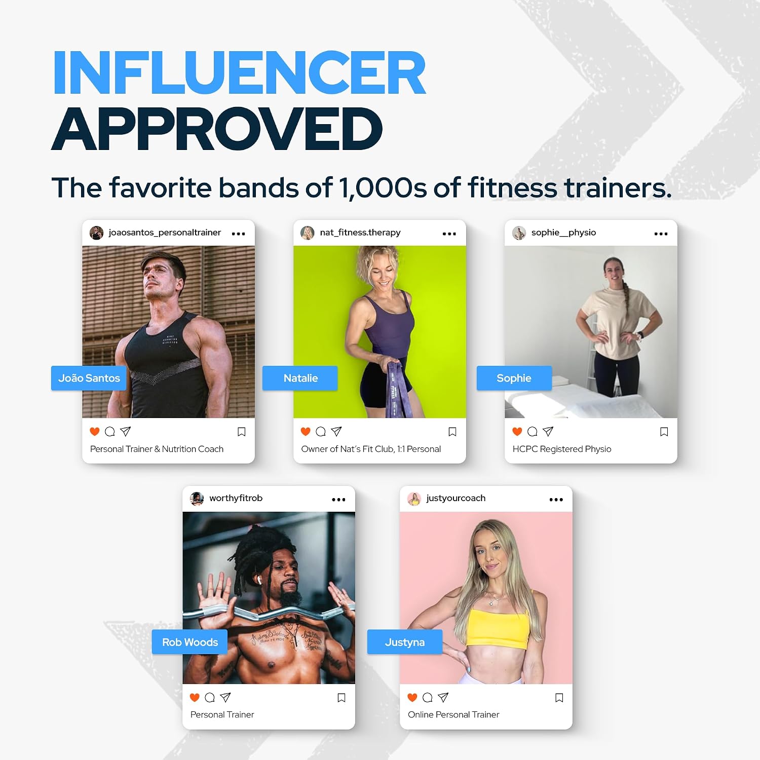 Pull Up Assistance Resistance Bands - Long Loop Power Bands for Men and Women - Strength Power Flexibility Training at Home & Gym - Ebooks & Workout Chart Included - view 6