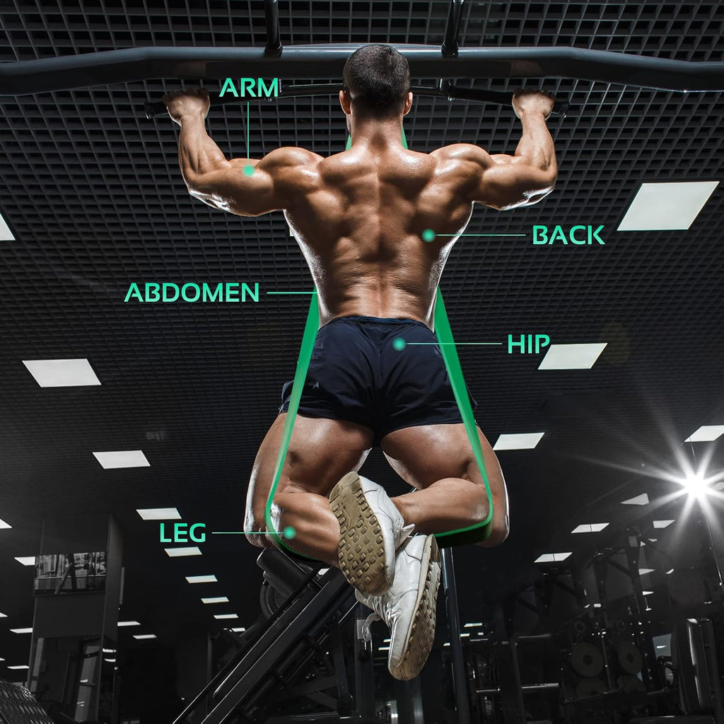 Pull Up Assistance Bands- Resistance Bands for Working Out, Long Workout Bands for Exercise, Fitness Band for Pullup Assist, a Substitute of Dumbbell Set and Kettlebells, Barbell - view 4