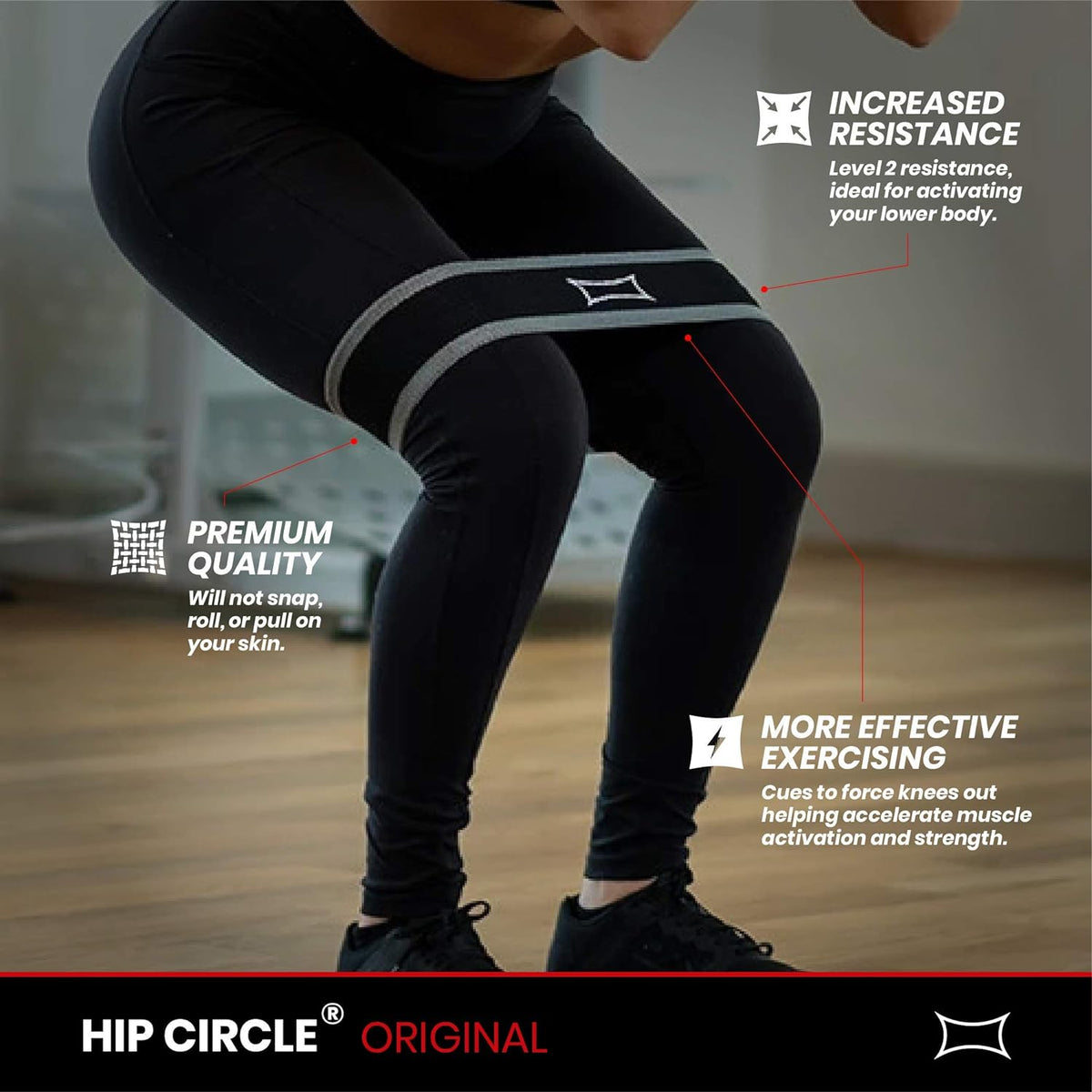 Mark Bell Hip Circle Resistance Bands for Exercising (Level 2) - view 2