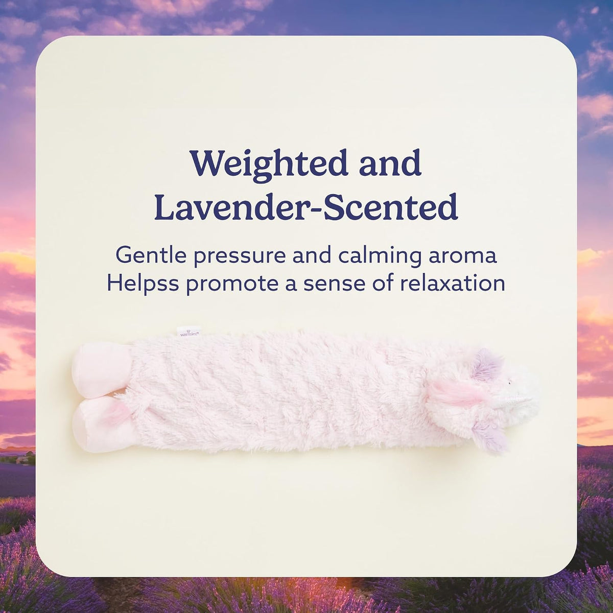 Microwavable Neck & Shoulder Wrap, Weighted Neck Heating Pad, 2 lb | Microwave Heating Pad, Hot & Cold Neck Wrap, 2 lb Weighted Comfort, Scented with Calming French Lavender, 30 to 90 sec - view 4