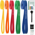Resistance Bands,Exercise Bands,Workout Bands,Resistance Bands Set for Legs,Pull Up Bands,Stretch Bands for Exercise,Muscle Training, Physical Therapy, Shape Body, Men Women