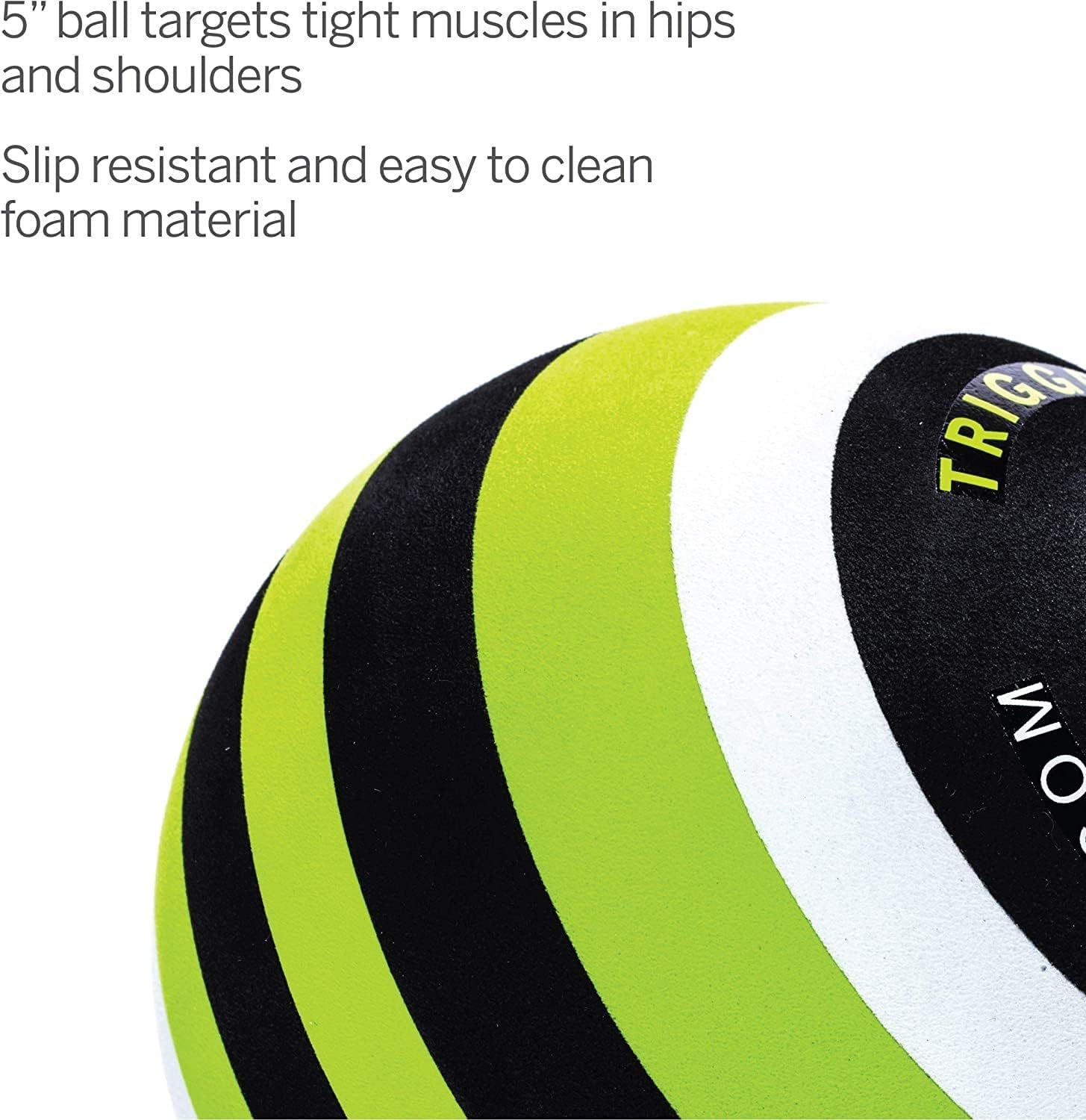 Foam Massage Ball - Deep Tissue Relief for Muscle and Joint Pain - Mimics Therapist's Hands - Targets Small Muscle Tightness - Lightweight & Easy to Clean - view 3