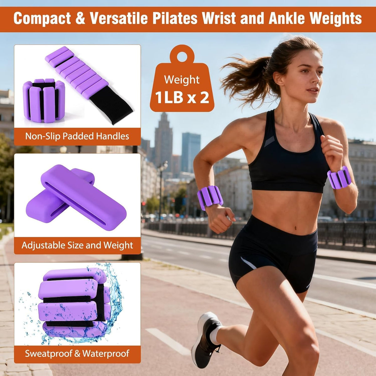 Pilates kit equipment, pilates ring and ball for women home workout | pilates set with 14'' magic circle, wrist weights, resistance bands, yoga strap, socks, bag, essentials accessories kit - view 7