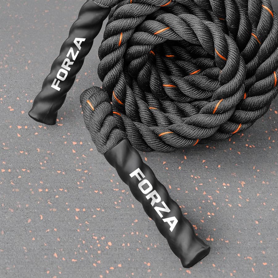 METIS Battle Ropes – Durable Fitness Ropes for Strength Training, 30ft/40ft/50ft Options – Ideal for Home Workouts & Gyms with Anti-Fray Handles - view 2