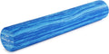 PRO-Roller Soft Density Foam Roller – Round, Blue, 36" x 6" | Soft foam roller for physical therapy, Pilates, yoga foam roll exercises, muscle recovery, blue, 36" x 6"