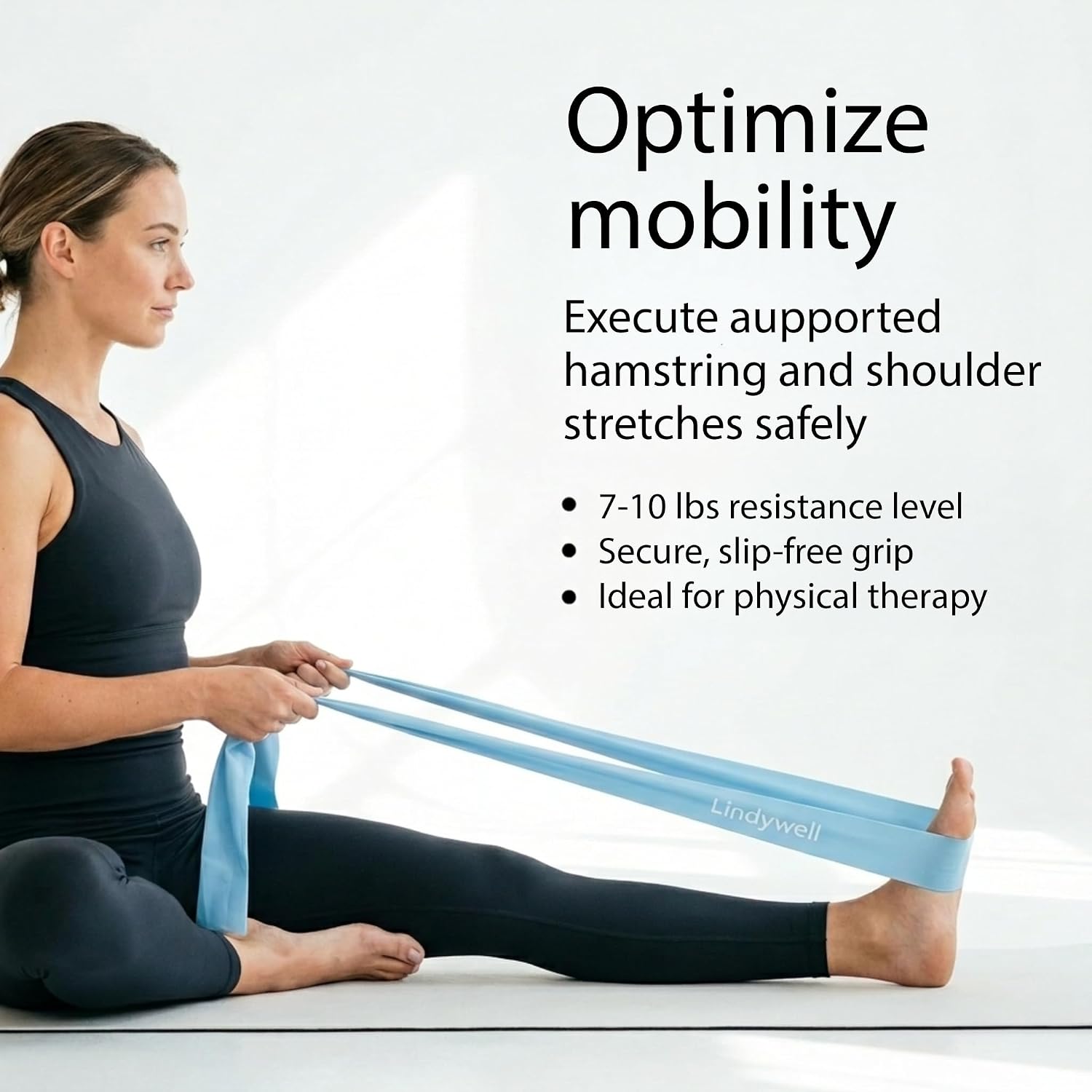 Ultimate Exercise Bands for Men & Women, Toned Glutes, Strength | Resistance bands for working out, achieve toned glutes, physical therapy, durable non-slip design to enhance physical workout - view 4