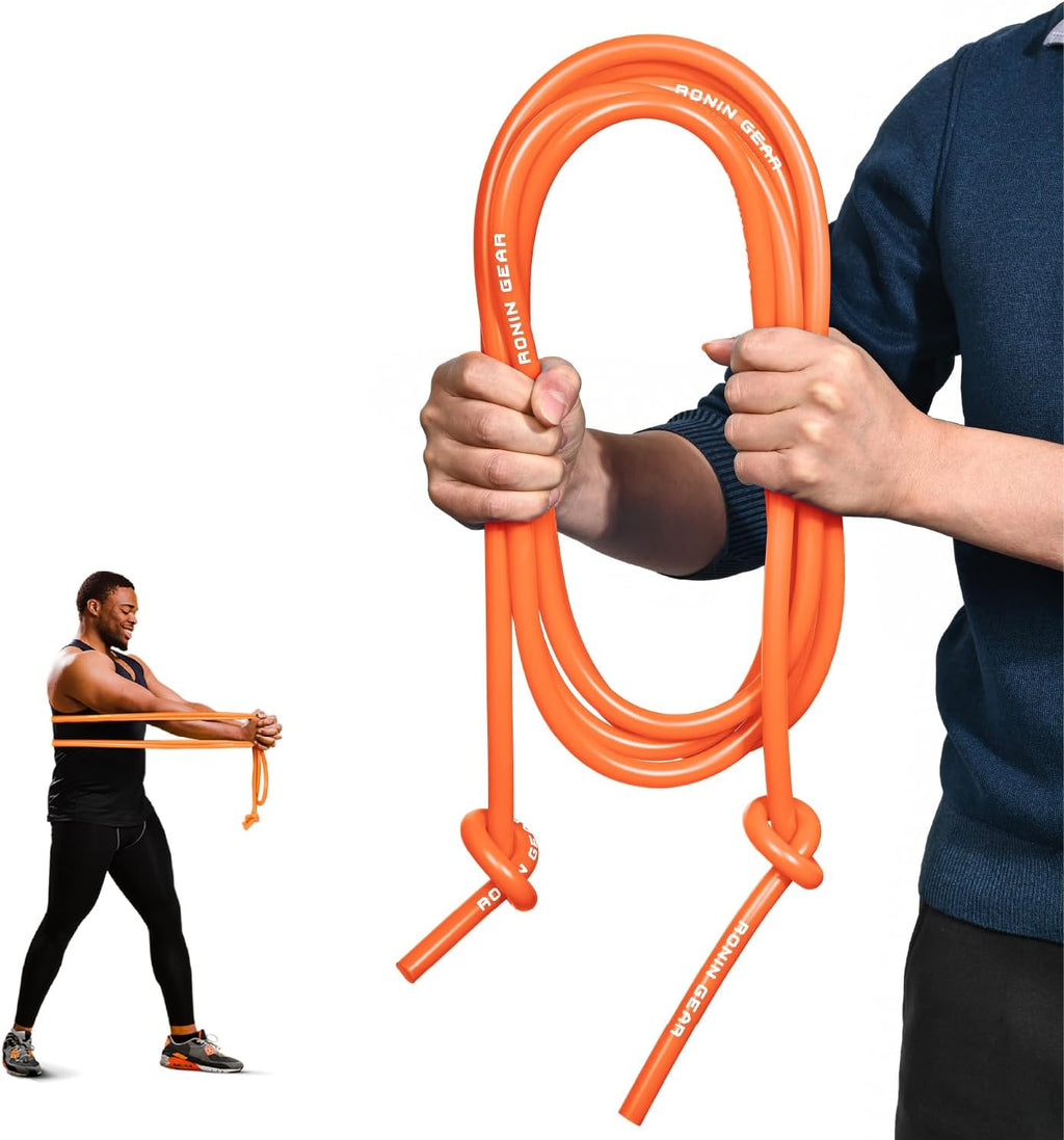 Resistance Bands - 16 Feet Long - 88 lbs Resistance - Strength Training Bands - Elastic Workout Bands - Wrestling Resistance Bands - Fitness & Home Workout Equipment - Resistance Training - view 7