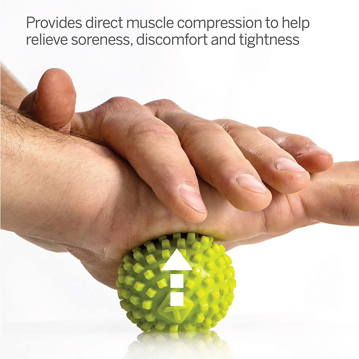 Performance therapy textured massage ball for targeted foot pain relief (2-inch) - view 2