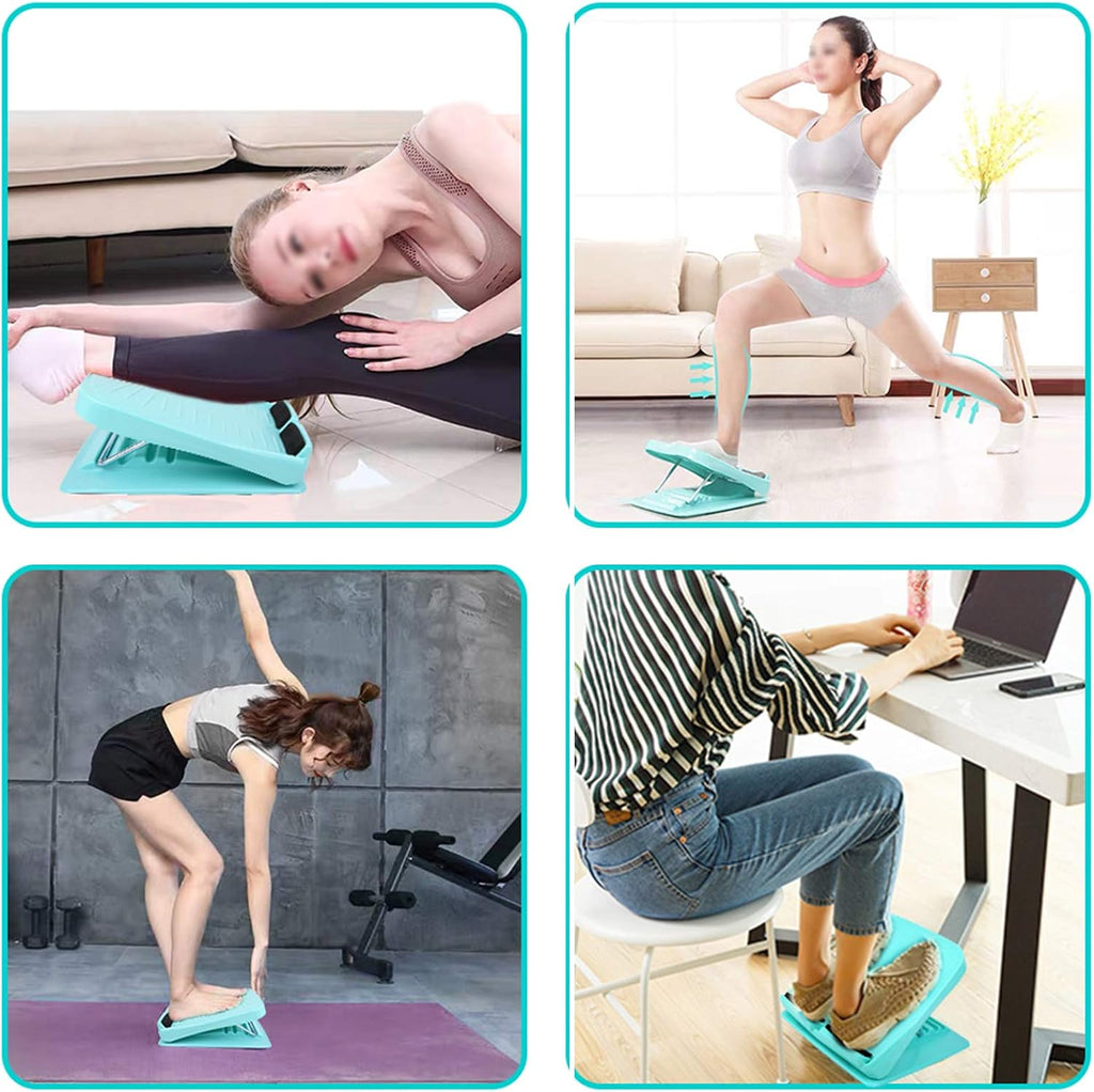 Slant board, calf stretcher ankle and foot incline board for stretching tight calves or plantar fasciitis adjustable 4 level (330 lb capacity), strength training equipment leg machines | stretching tight calves or plantar fasciitis, adjustable 4 level, 33 - view 2