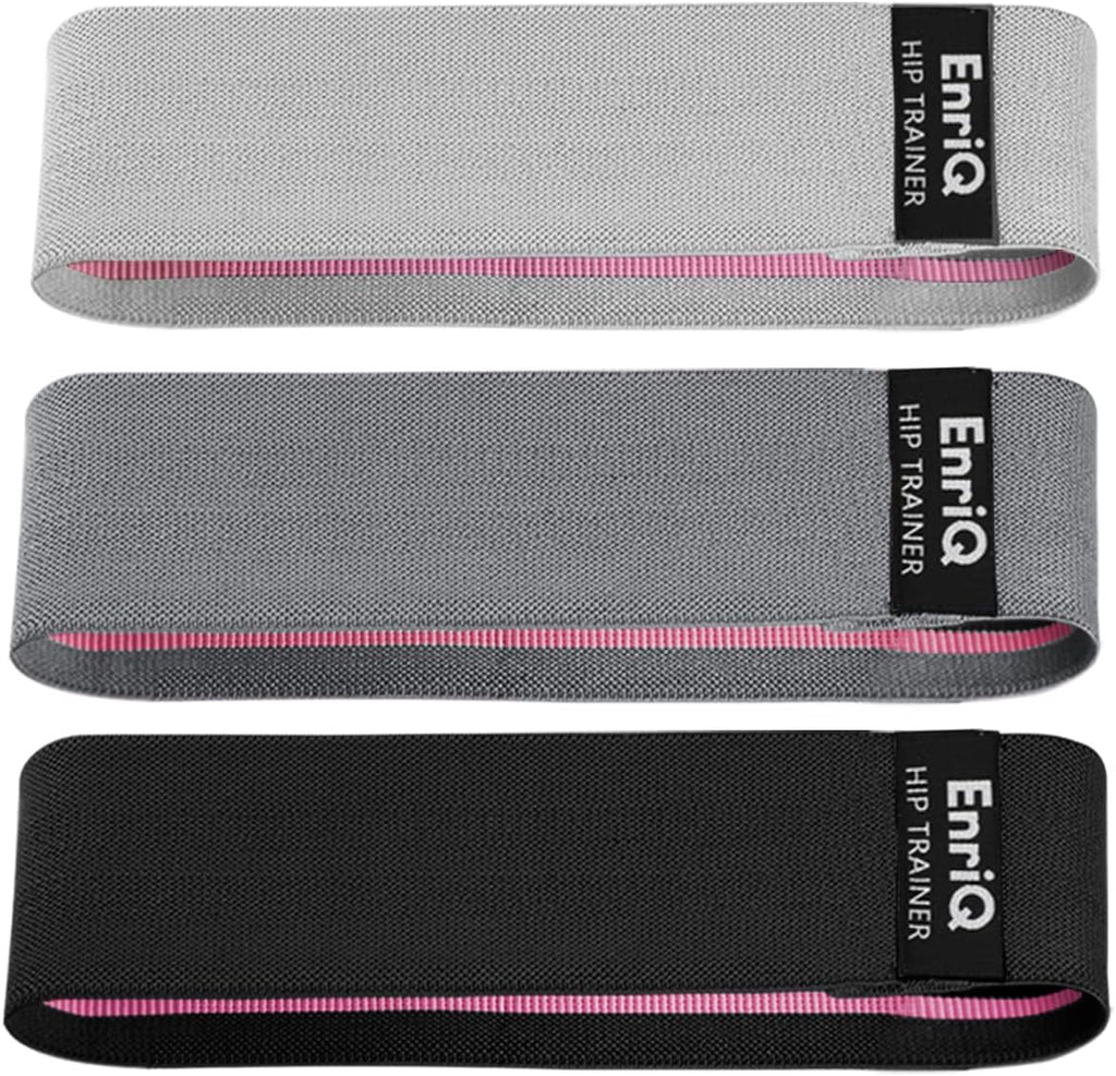 Booty Bands Fabric Resistance Bands for Legs and Butt - Non Slip Cloth Hip Bands Elastic Workout Bands - Activate Glutes and Thighs - Made of Premium Elastic Fabric - view 6