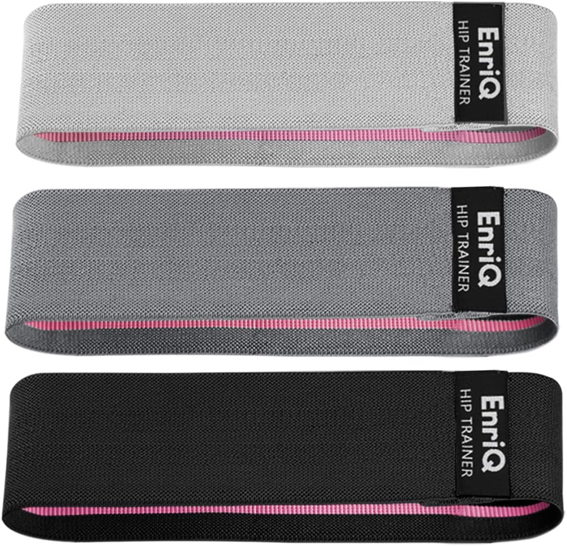 Booty Bands Fabric Resistance Bands for Legs and Butt - Non Slip Cloth Hip Bands Elastic Workout Bands - Activate Glutes and Thighs - Made of Premium Elastic Fabric - view 6