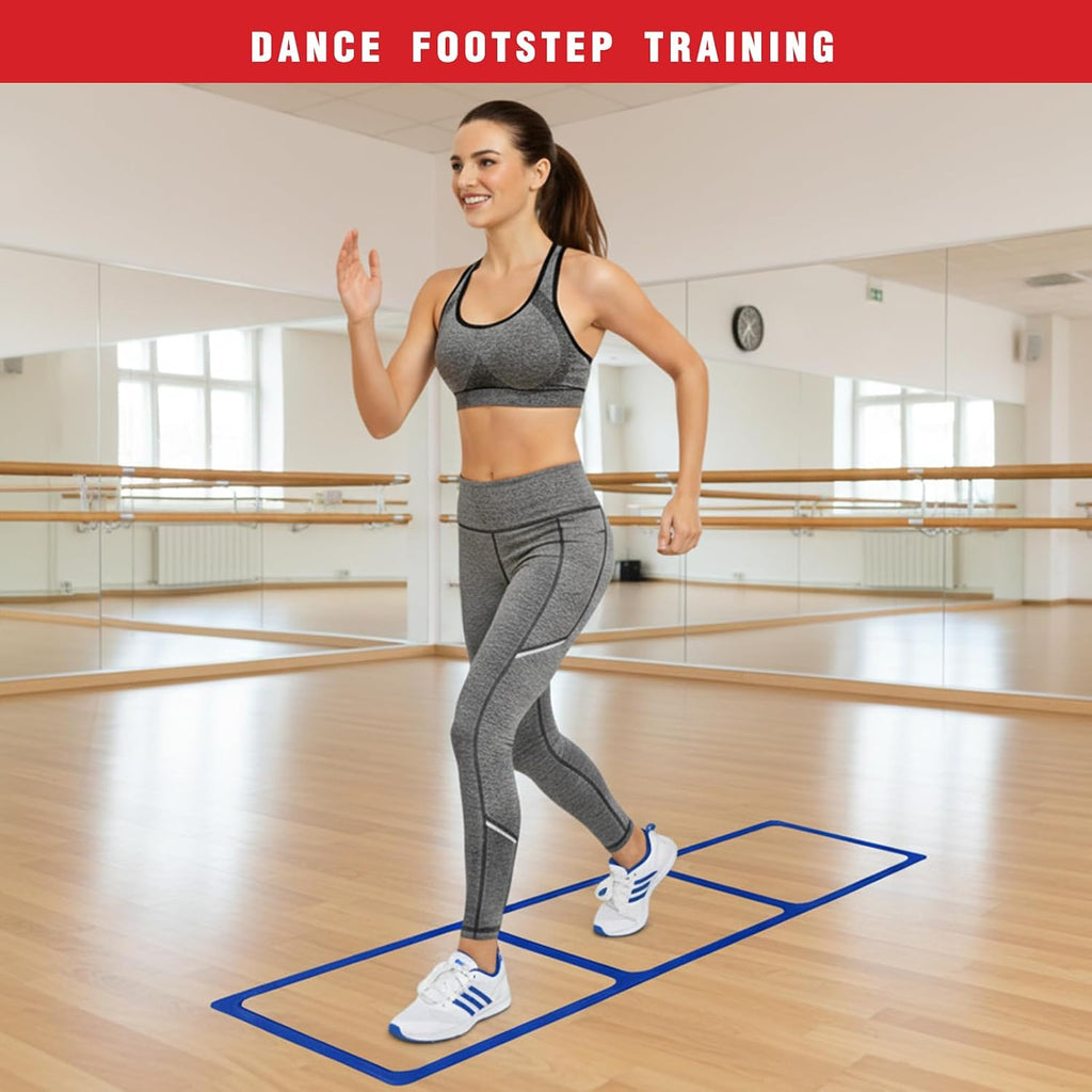 One-Piece Silicone Agile Ladder 1 PC Suitable for Sports & Fitness Step Training Soccer Footwork Practice Street Dance Step Training Auxiliary Kit for Various Indoor and Outdoor Floor Areas - view 5
