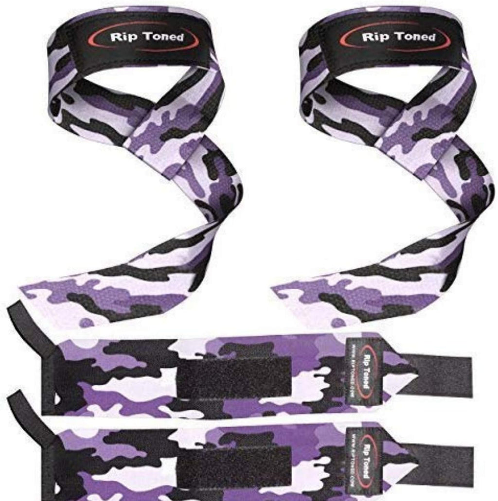 Wrist Wraps & Lifting Straps Combo – Dynamic Duo Push & Pull Support for Weightlifting – Wrist Support Wraps + Padded Grip Straps for Bench, Deadlifts, Rows & Pull-Ups (Men & Women) - view 7