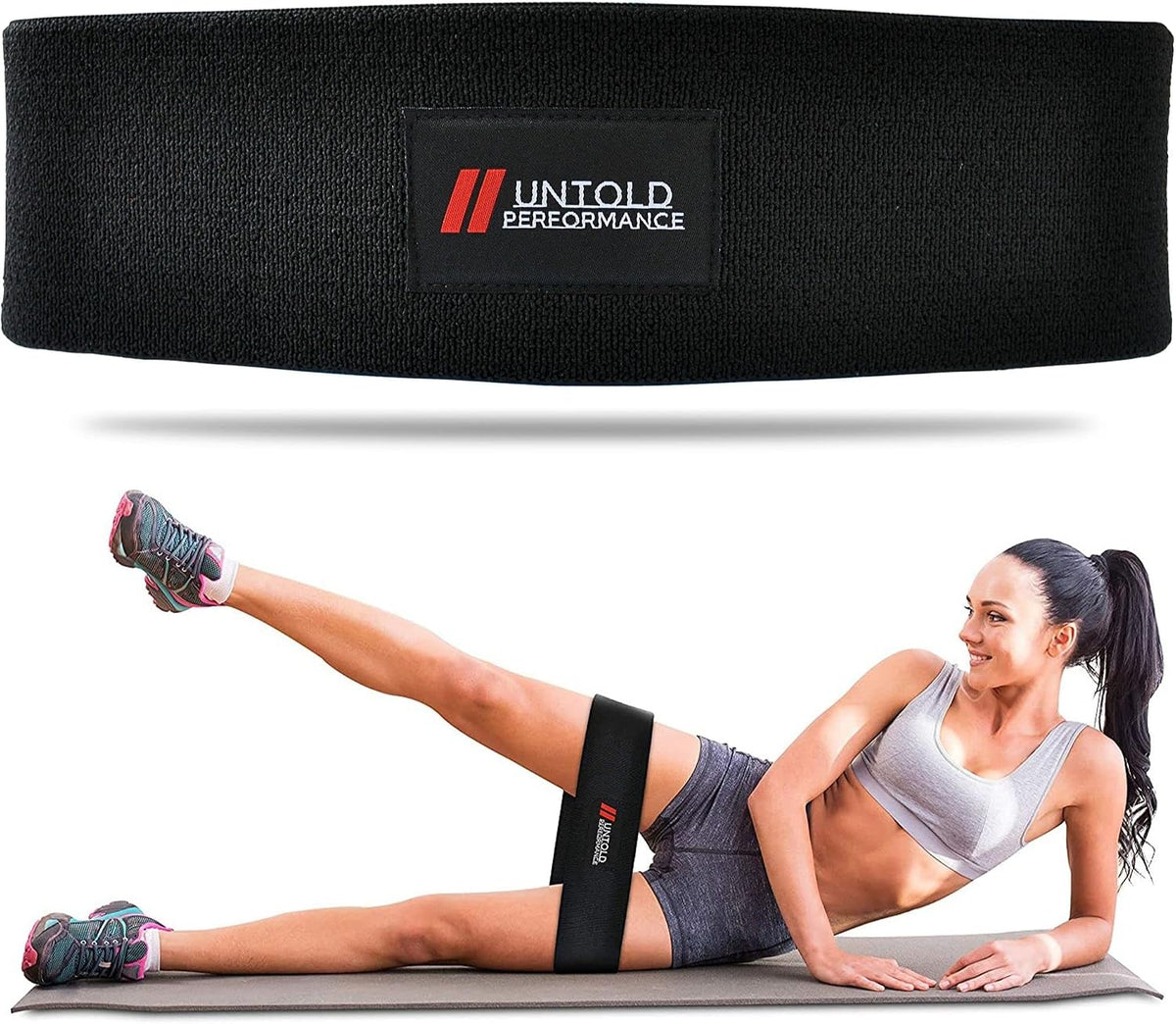 Heavy resistance bands - hip bands for working out, premium exercise bands resistance, durable resistance bands for strength, flexibility & glute workouts