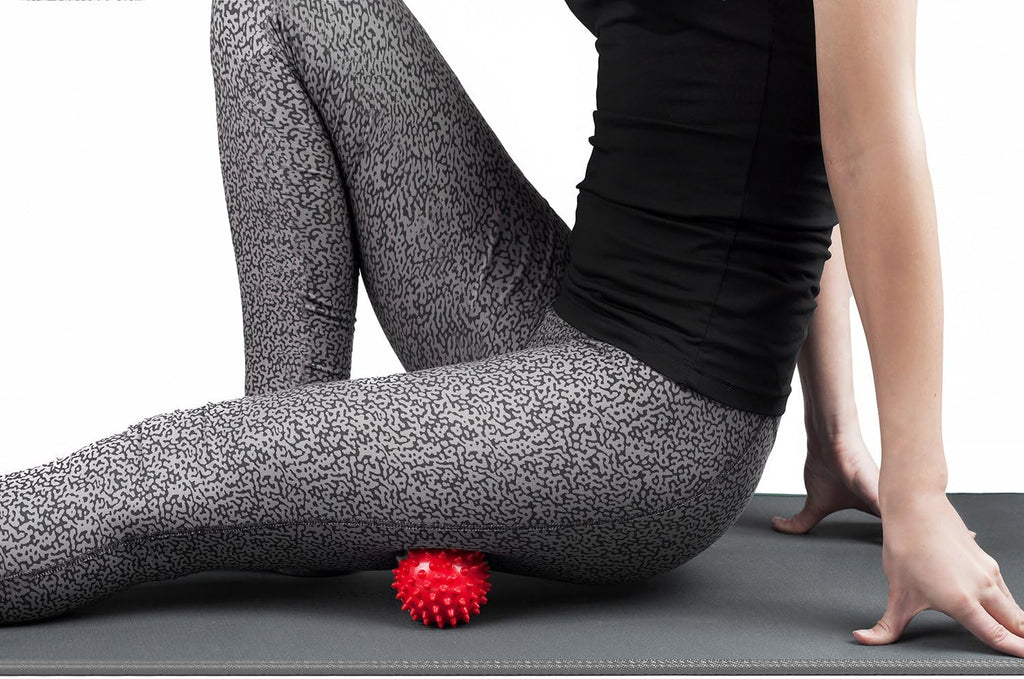 Spiky massage balls for feet, back, hands, muscles - firm, medium and soft spiked massager rollers for plantar fasciitis, exercise, neuro-balance, physical therapy, 3-inch - view 8