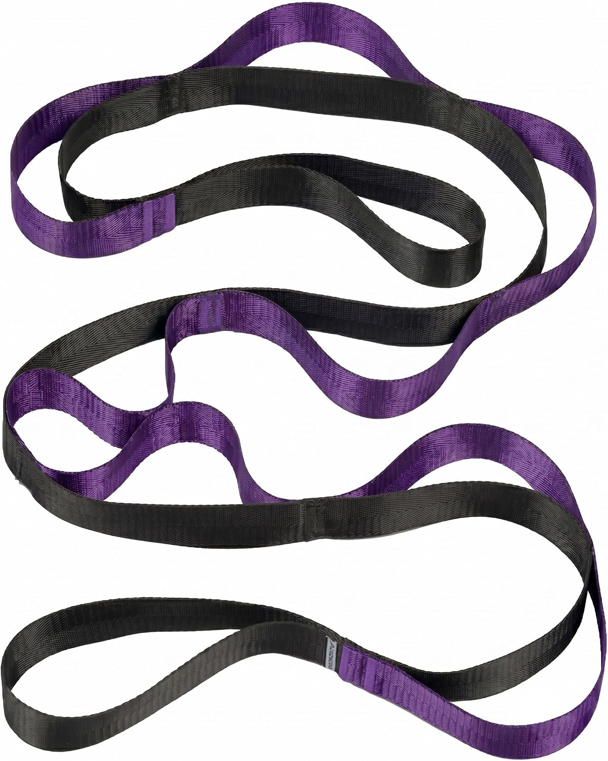 Stretching Strap with Loops for Physical Therapy,Knee,Calf,Back | Yoga Strap for Stretching,Non-Elastic Stretch Band,Rehab,Pilates,Flexibility Training,Hamstring,Leg Lifter,Fascia,Hip - view 5