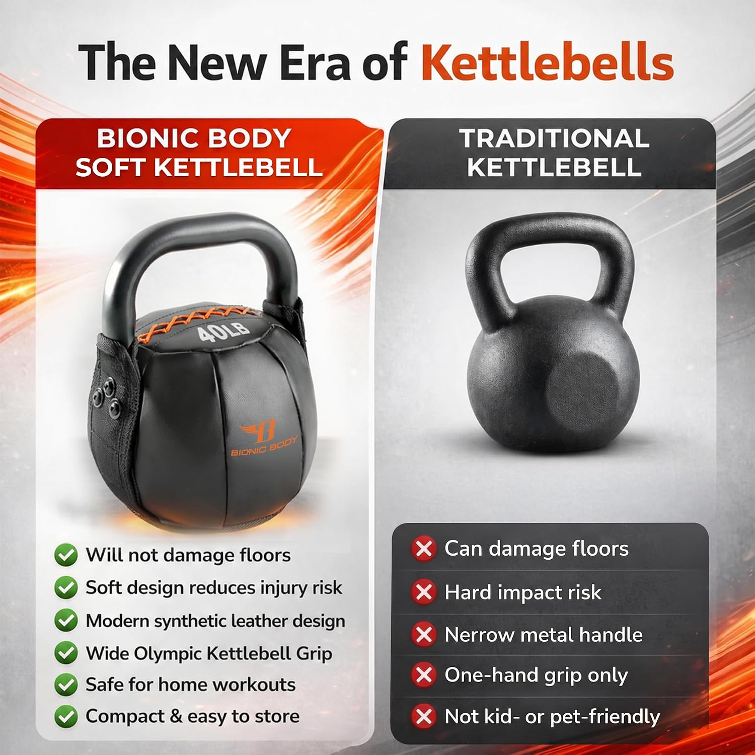 By Kim Lyons Soft Kettlebell with Handle | Soft Weight for Strength Training, Conditioning, Core & Full Body Workouts | Ergonomic Grip | Home Gym, Cross Training, HIIT & Functional Fitness Equipment - view 5