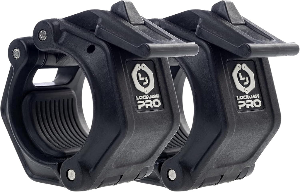 Lock-Jaw PRO 2 Barbell Collars/Clamps, 2"/50mm Olympic Bars | Heavy Duty Bar Clamps, Secure Weight Hold, Strength Training & Home Gym, Gym Accessories, Barbell Clamps, Quick Release - view 8