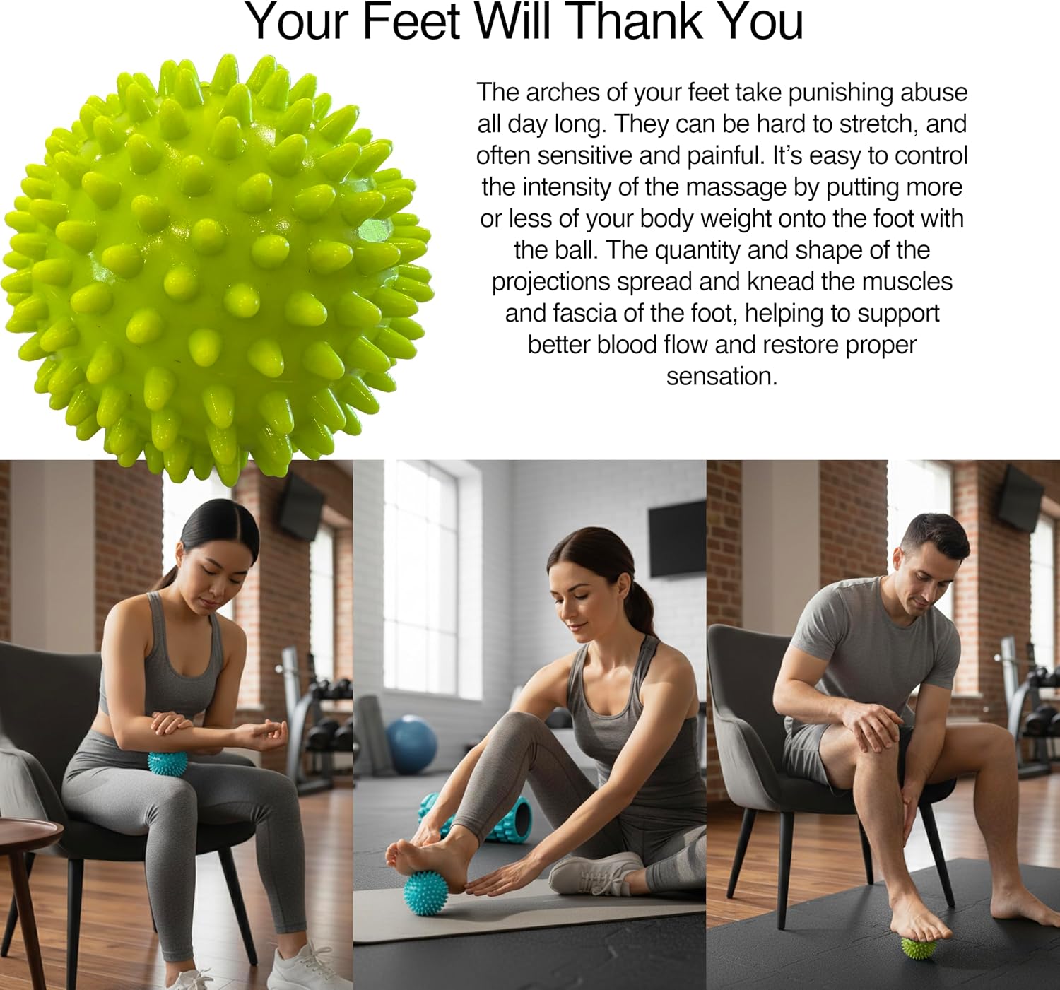 5-in-1 Massage Set, Complete Mobility Kit for Workout Recovery | Deep Tissue Roller for Legs, Spikey Foot Ball, Hamstring Stretch Strap, Quad Roller Stick, Carry Bag - view 5