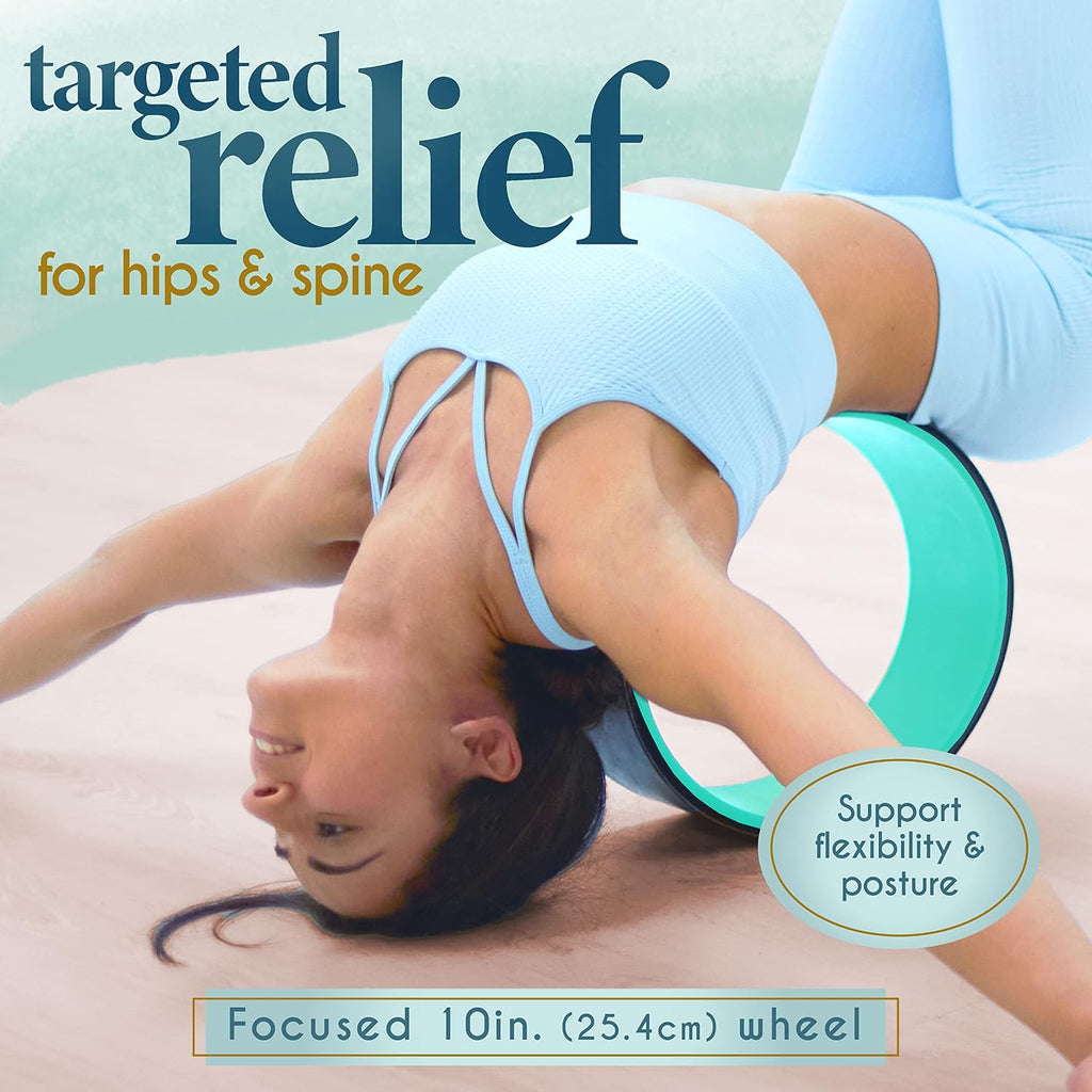 Yoga Wheel 3-Pack Back Roller & Stretcher for Pain Relief - view 6