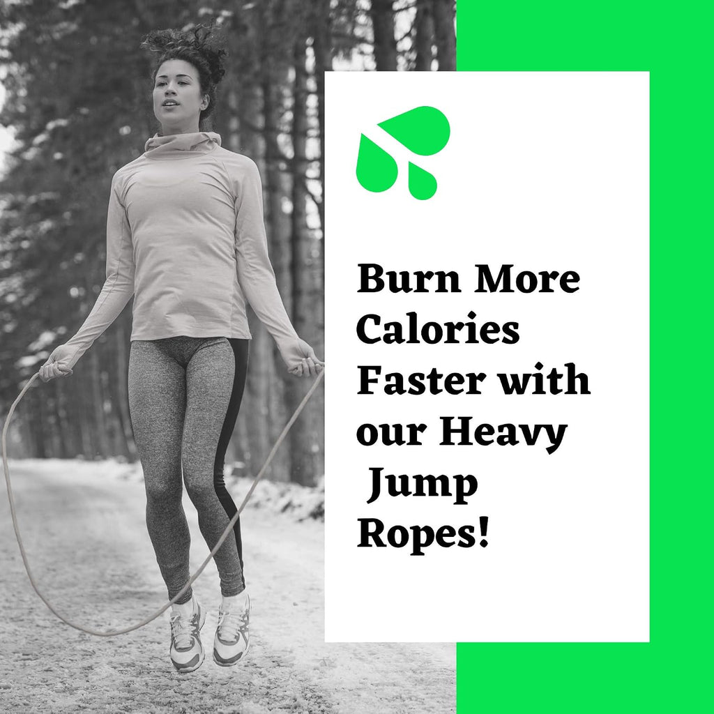 Rope - weighted jump rope set with 3 interchangeable cables, professional handles and premium carrying case, get fit and get lean in 2020 with this home workout bundle - view 7