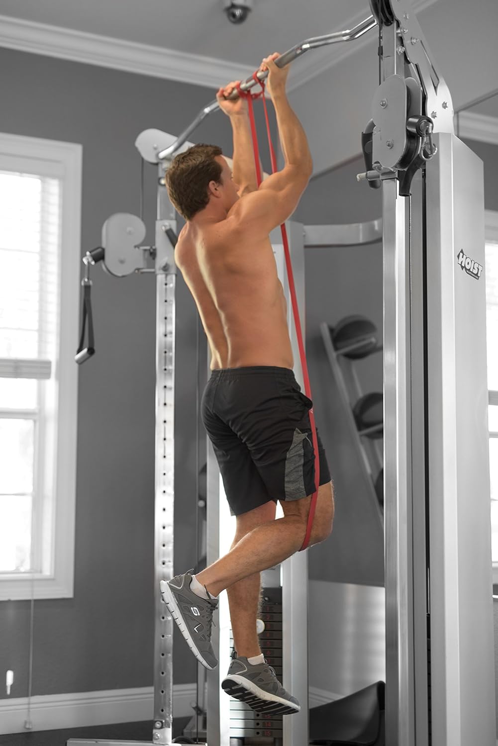 Pull Up Assist Resistance Bands for Fitness, Physical Therapy, Stretching, Mobility and Exercise - view 6
