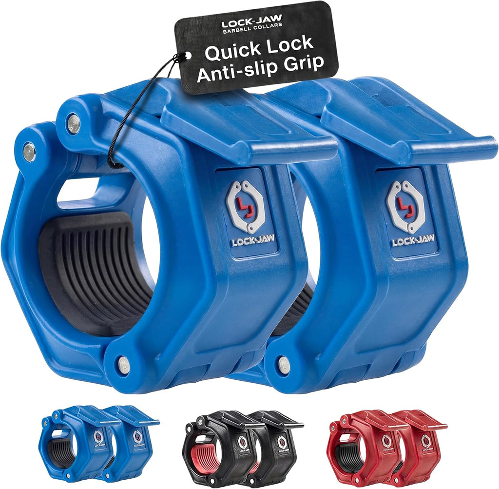 Lock-Jaw OLY 2 Barbell Collars & Clamps, 2"/50mm Olympic Bars | Heavy Duty Bar Clamps, Secure Weight Hold, Strength Training & Home Gym, Gym Accessories, Barbell Clips, Quick Release, 2 pcs - view 8