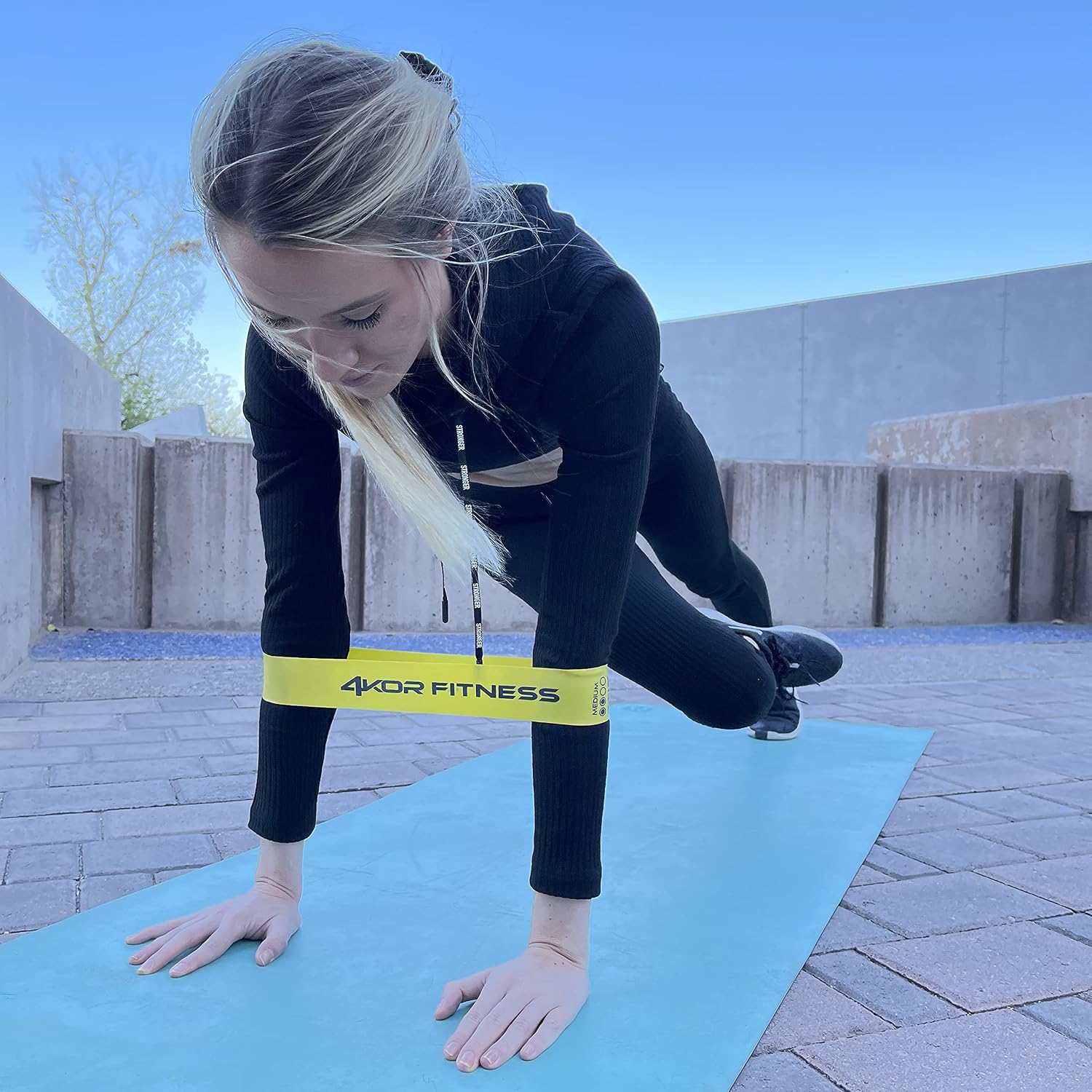 Resistance Loop Band Set, Perfect for Crossfit, Yoga, Physical Therapy, and Booty Building - view 7