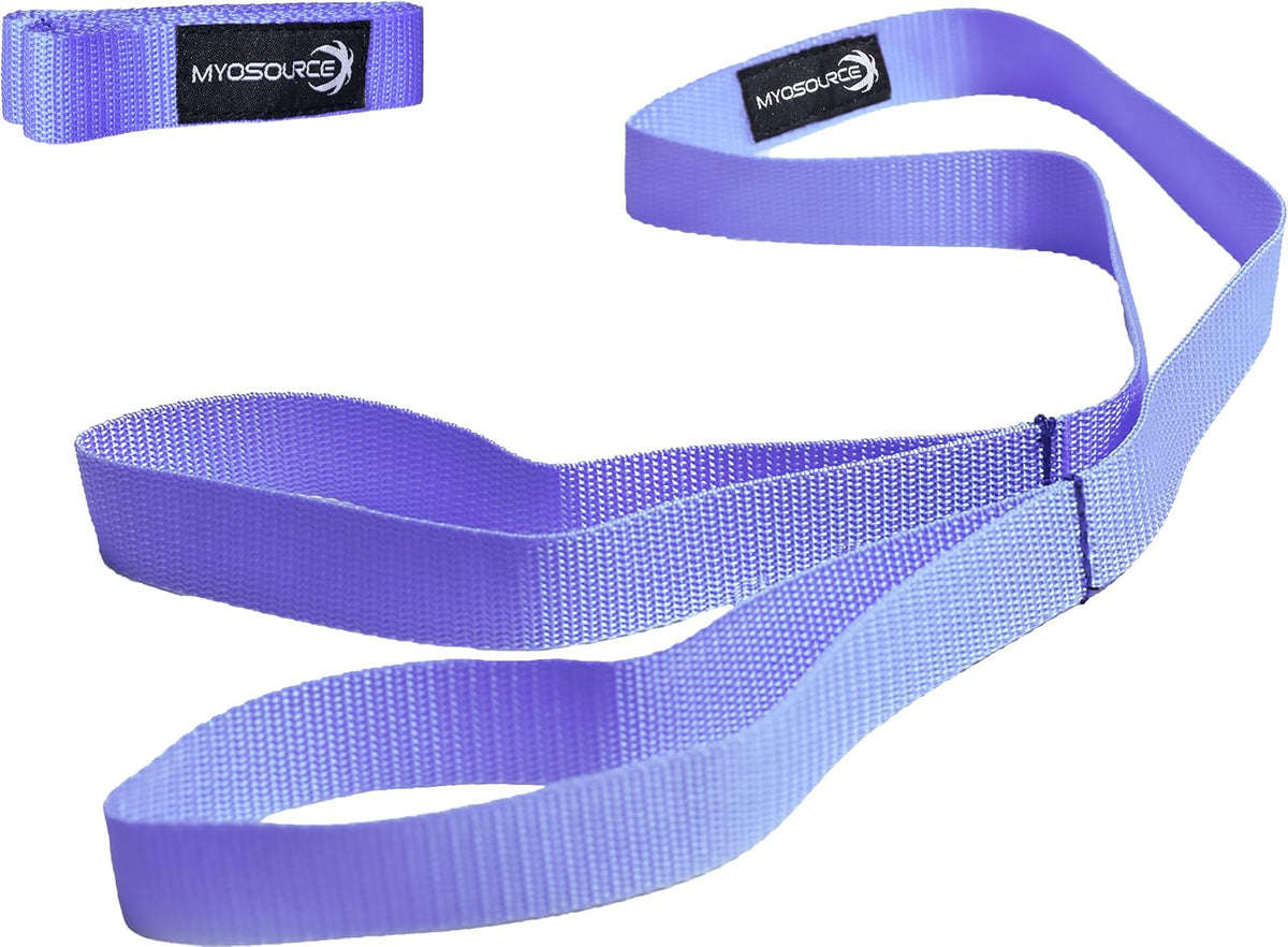 Cheerleading Flexibility Stunt Strap - Improve Stretching and Stunts for Cheer Dance Gymnastics & Physical Therapy – Stocking Stuffers Present for Kids Girls Adults - 12 Colors - view 3